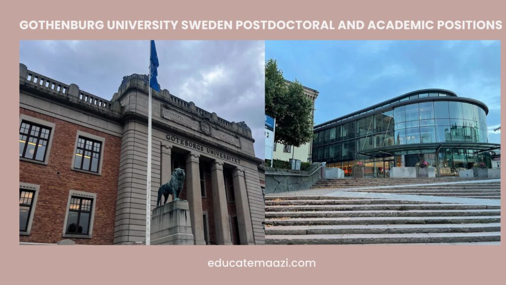 Gothenburg university Sweden