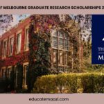 The University of Melbourne Graduate Research Scholarships 2025